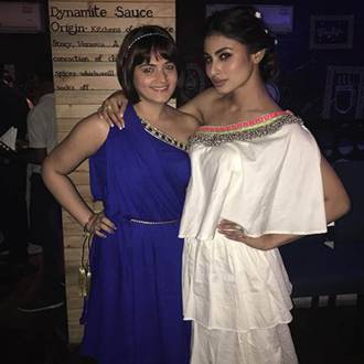 Shweta Rohira and Mouni Roy