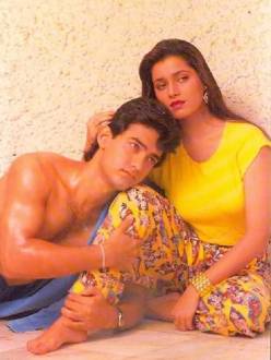 Aamir Khan and Neelam
