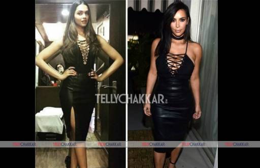 Deepika Padukone and Kim Kardashian West