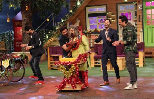 Ali Asgar's birthday celebration on The Kapil Sharma Show