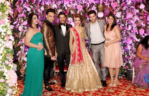 Dimple Jhangiani's rocking 'reception' party   