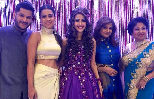 Dimple Jhangiani's rocking 'reception' party   