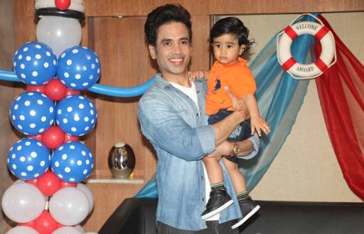 Celebs at Tusshar Kapoor's son's birthday 