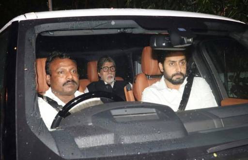 Celebs spotted at Shashi Kapoor's residence