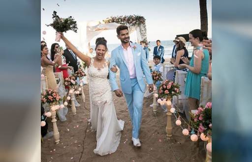 In pics: Rochelle Rao and Keith Sequeira's white wedding!  