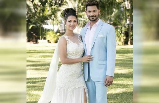 In pics: Rochelle Rao and Keith Sequeira's white wedding!  