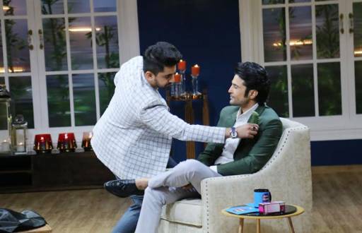 TV hunks Barun Sobti and Zain Imam grace Zee TV's JuzzBaatt