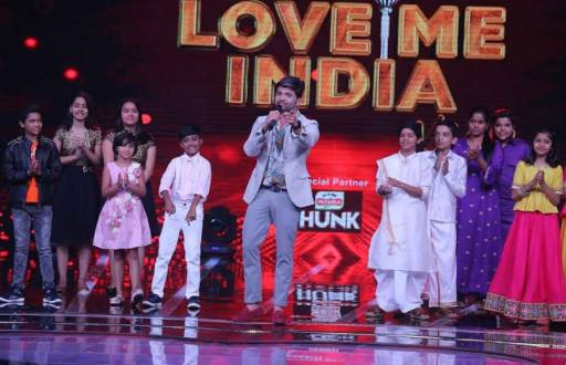 On sets of &TV's Love Me India