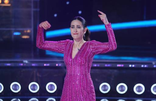 Karisma Kapoors grooves with Judge Bosco Martis on Dance India Dance sets