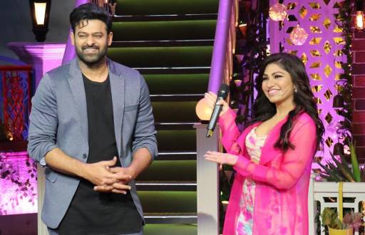 Prabhas and Shraddha Kapoor on The Kapil Sharma Show