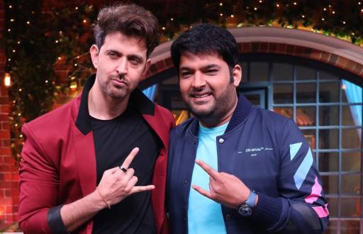 Hrithik Roshan and Vaani Kapoor promotes their movie War in The Kapil Sharma Show
