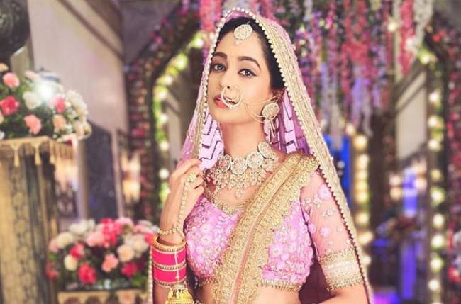 Kumkum Bhagya's Mugdha Chaphekar aka Prachi onscreen wedding look out