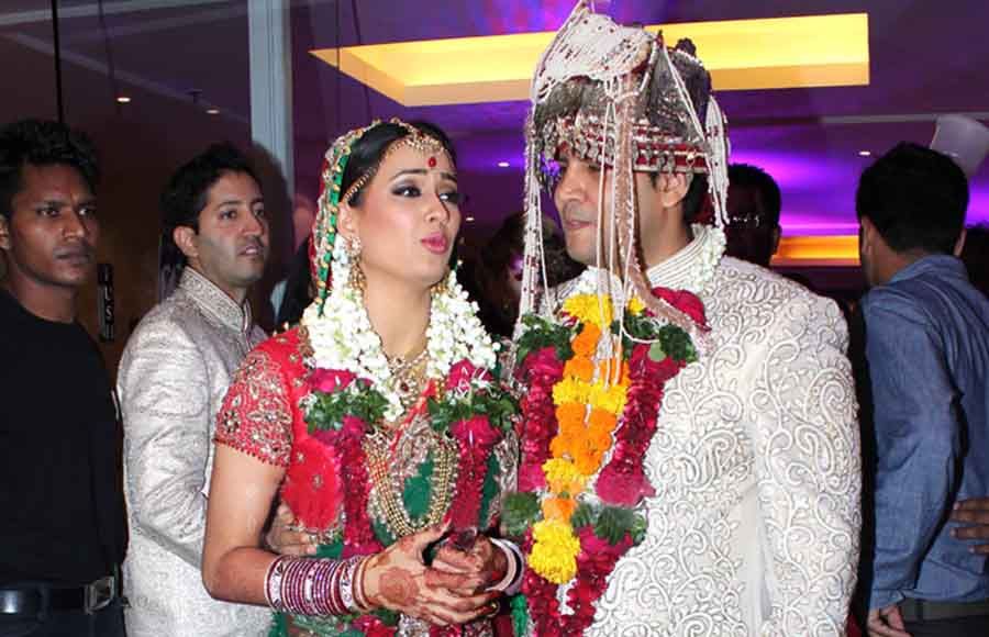 Sangeet and Wedding Pics-Shweta Tiwari and Abhinav Kohli